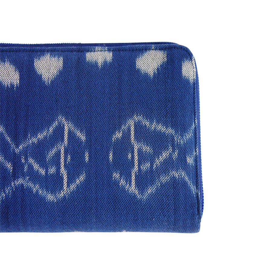 Ikat Accordion Wallet